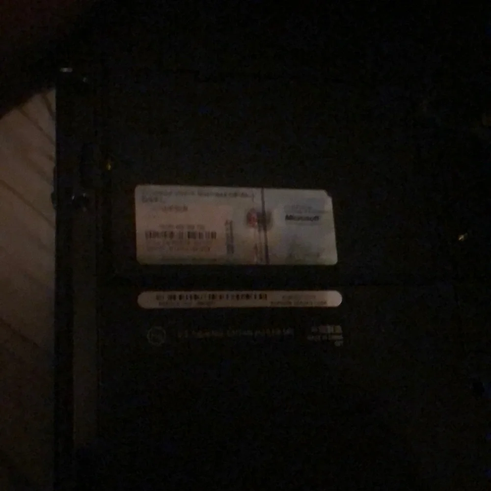 Dell Black Laptop